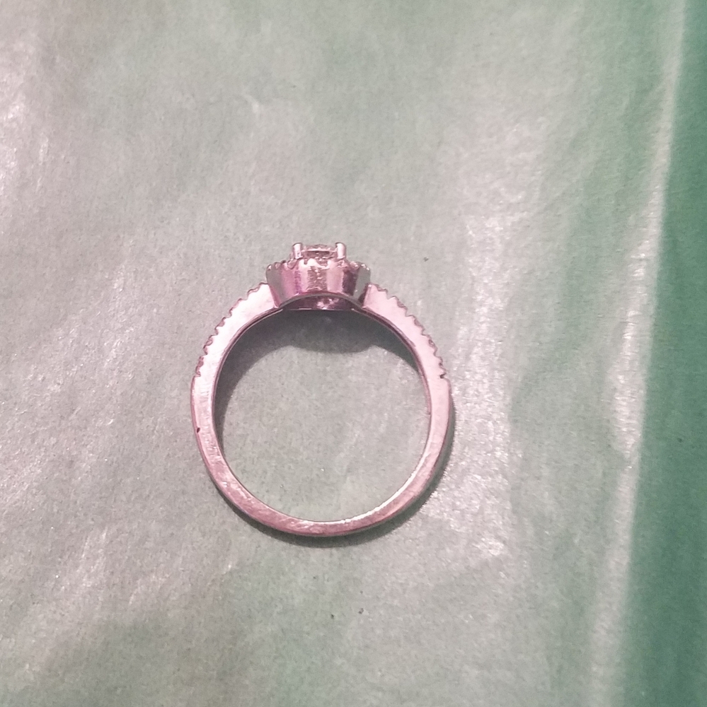 Diamond Engagement Ring 1/2kt White Gold IOB - Picture 2 of 6